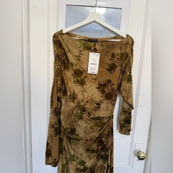 ZARA MIDI DRESS - Picture 6 of 7